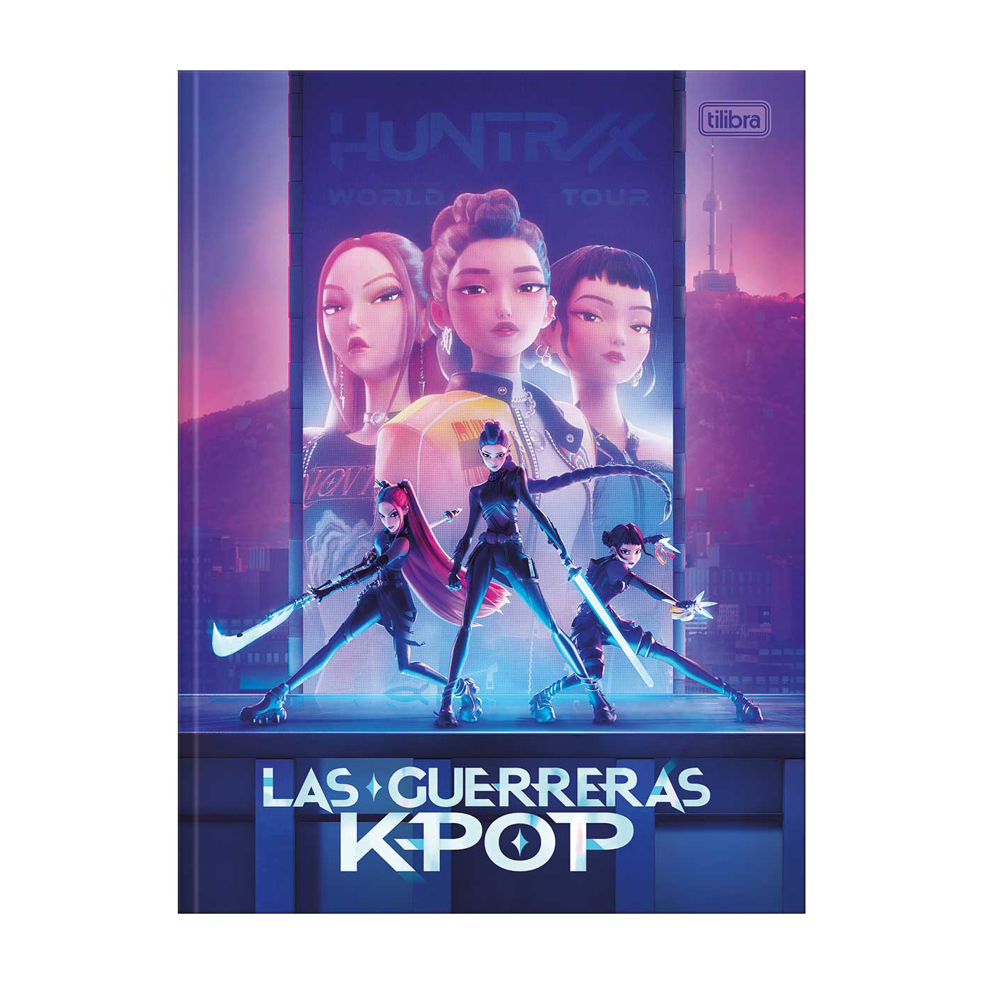 Tilibra Cuaderno Profesional 80 hojas cosido Guerreras