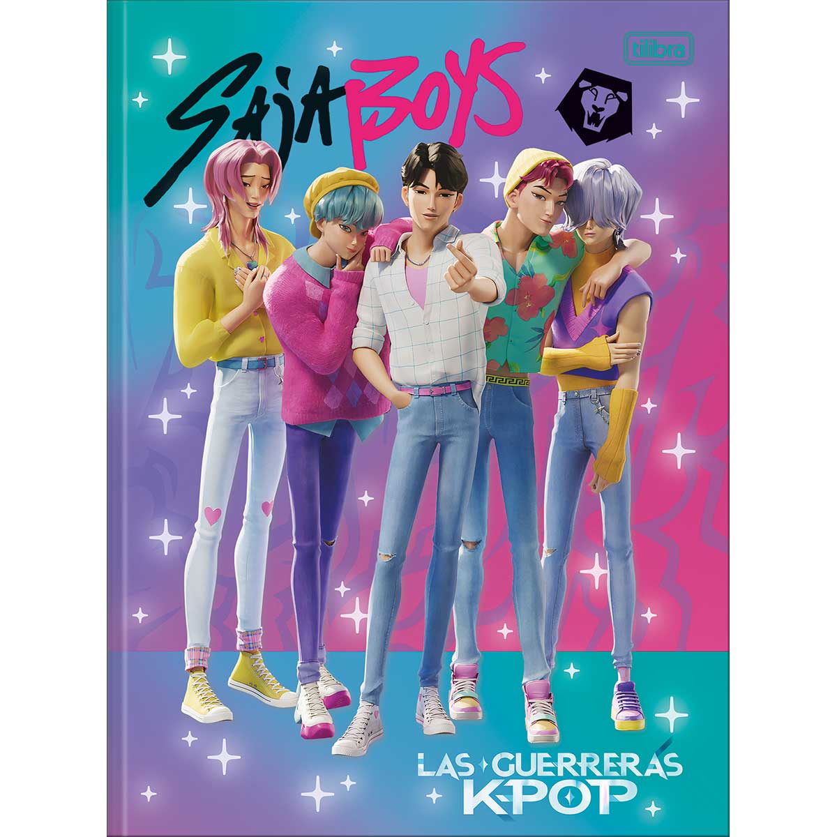 Tilibra Cuaderno Profesional 80 hojas cosido Saja Boys