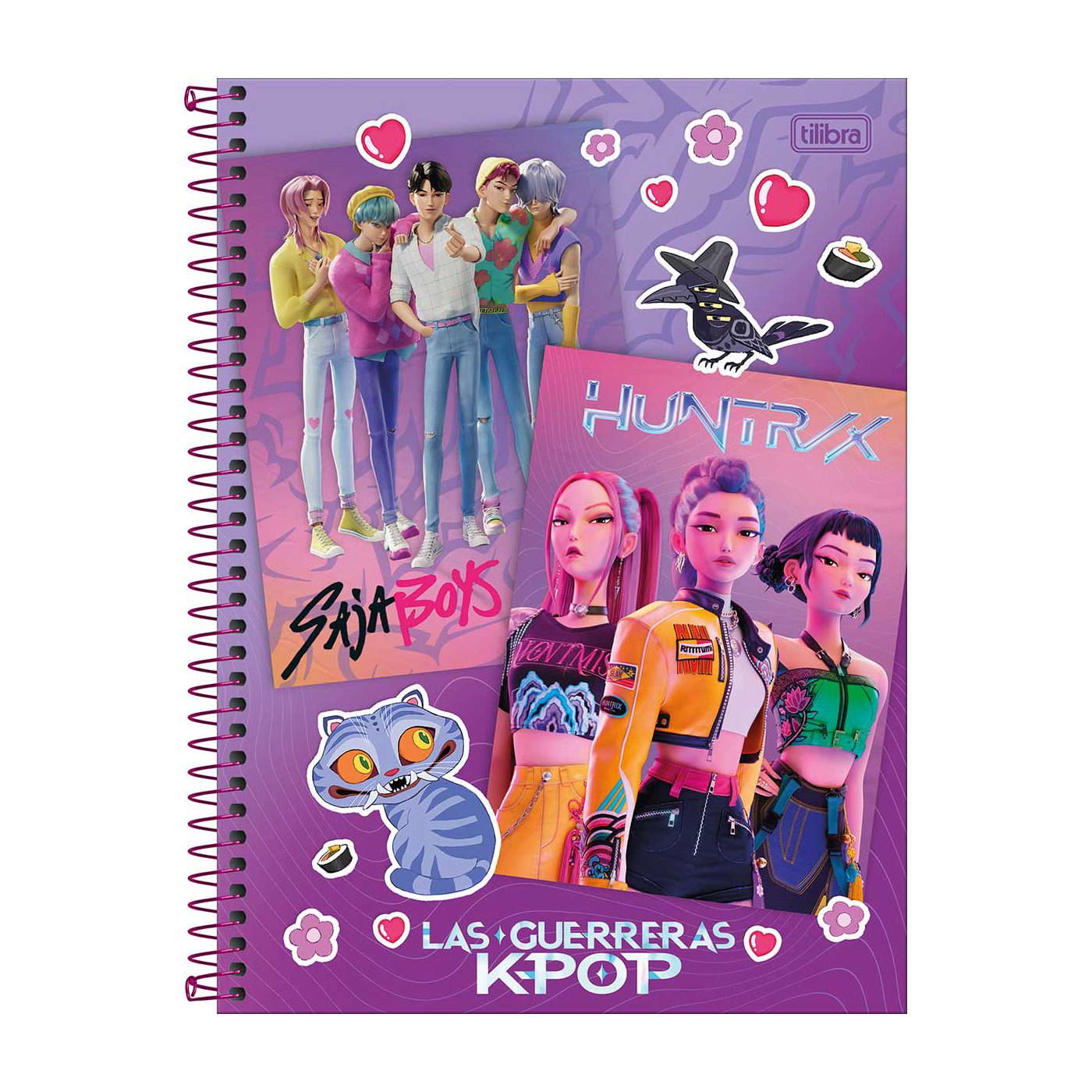 Tilibra Cuaderno Profesional 160 hojas espiral Kpop